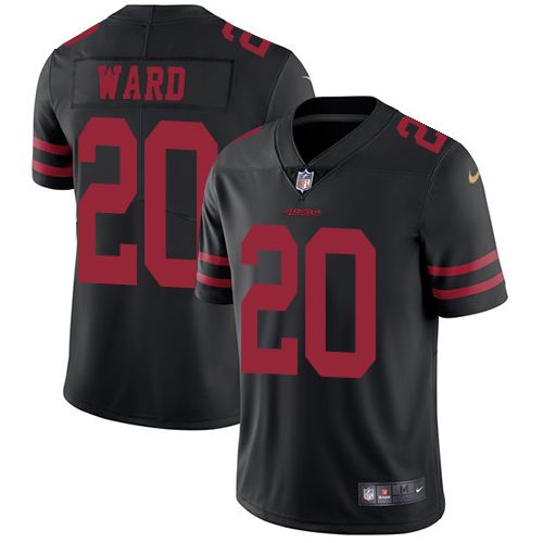 San Francisco 49ers Limited Black Men Jimmie Ward Alternate NFL Jersey #20 Vapor Untouchable